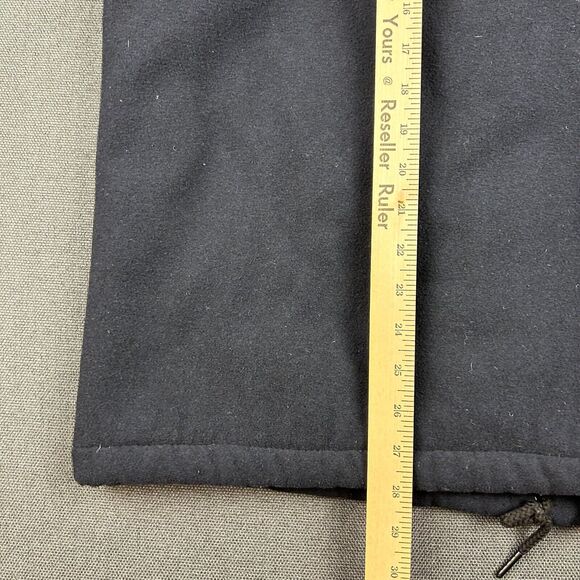 Levis Jacket Mens XL Navy Blue Fleece Sherpa Lined Full Zip Pockets Wool Blend - Picture 10 of 12